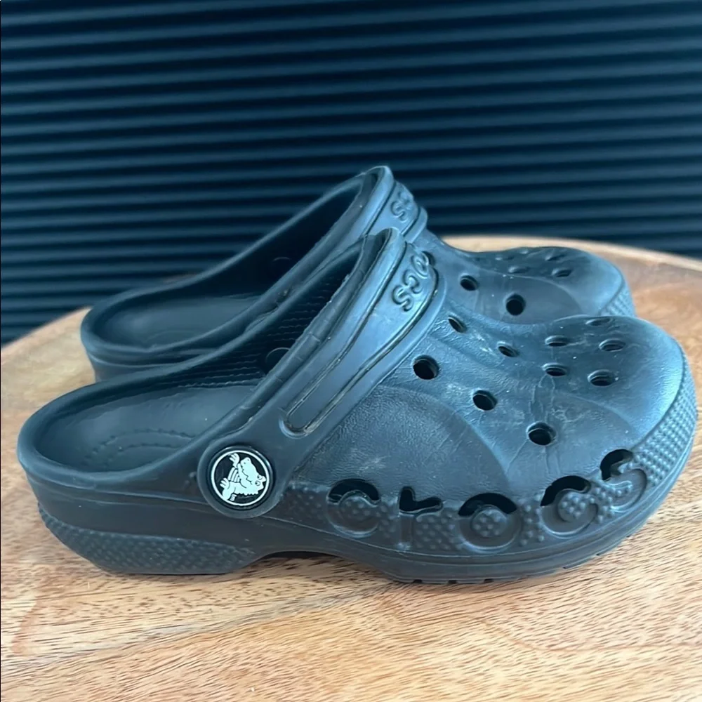 Kids‎ Black Crocs Clogs